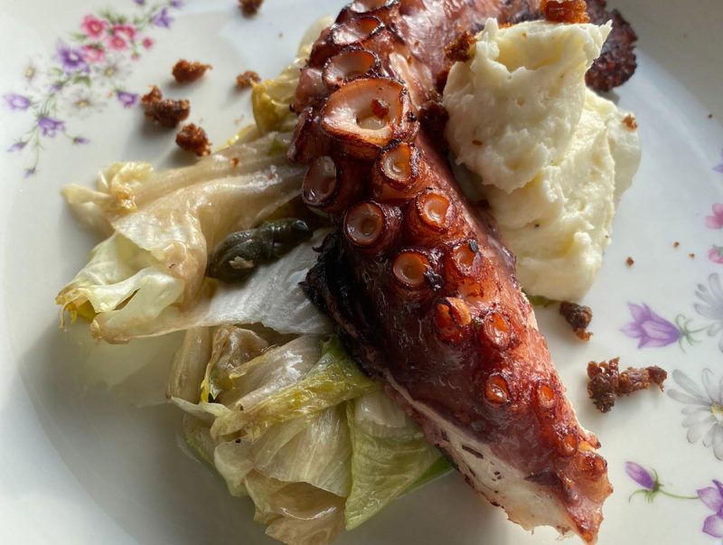 Polpo, patate e scarola